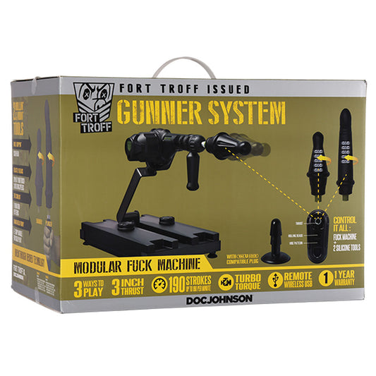 Fort Troff - Gunner System - 3-In-1 Modular Sex Machine Doc Johnson