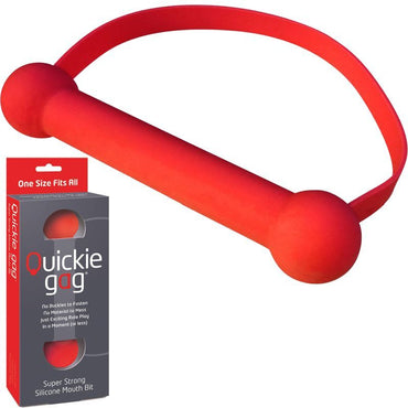 Quickie Gag Mouth Bit Red Creative Conceptions