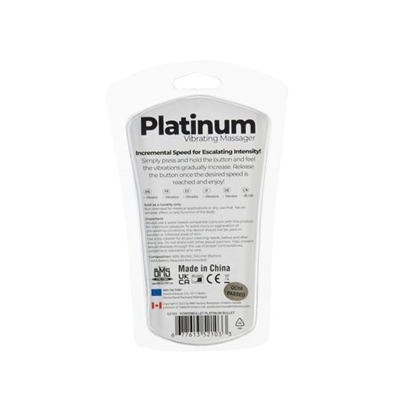 Platinum Bullet 9cm PowerBullet