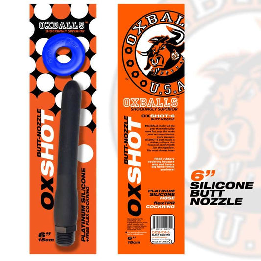 Oxshot Butt Nozzle 6in Shower Hose OxBalls