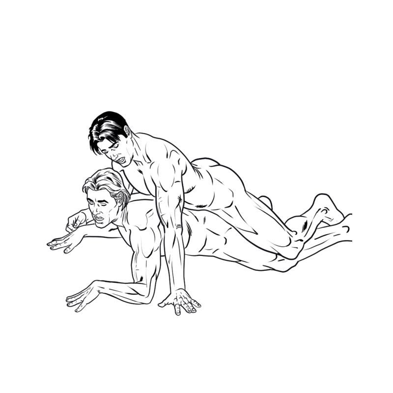 The Gay Porn Colouring Book Wood Rocket