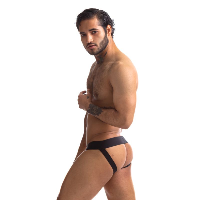 Jersey Jock Black/Green Sport Fucker