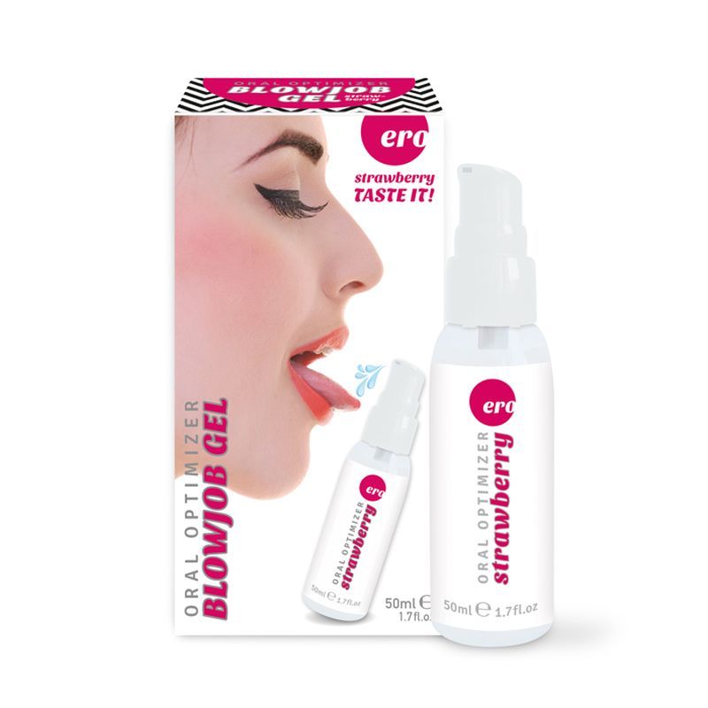 Oral Optimizer Blowjob Gel Strawberry 50ml Hot Ero