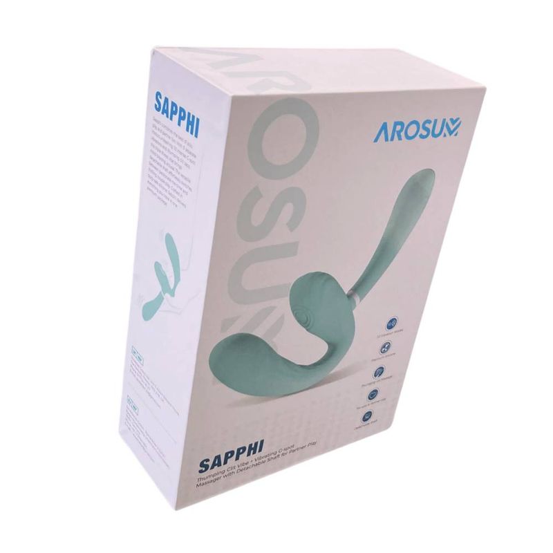 Sapphi Detachable Strapless Strap-on Double Vibrator Arosum