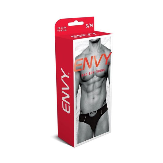 Bad Boy Thong Black Envy