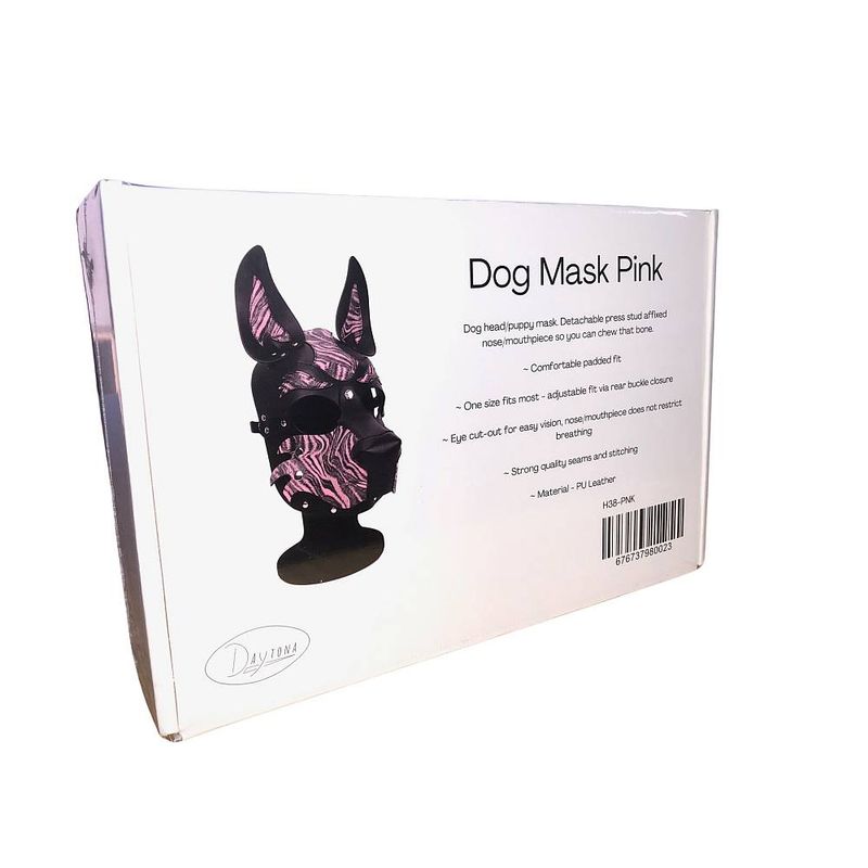 Dog/Pup Hood Pink Daytona