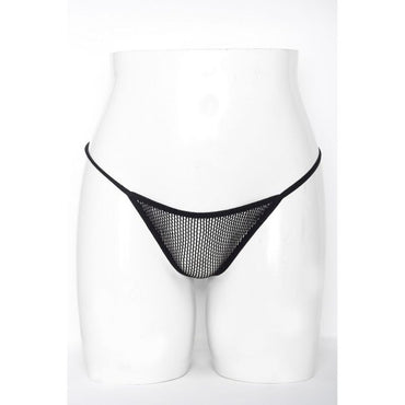 Mesh Net G-String Black Killer Legs