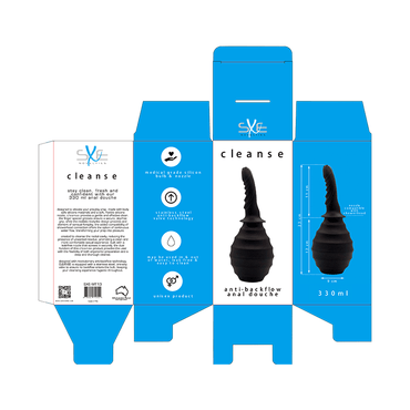 Silicone Ribbed Anti-Backflow Douche 310ml SXE