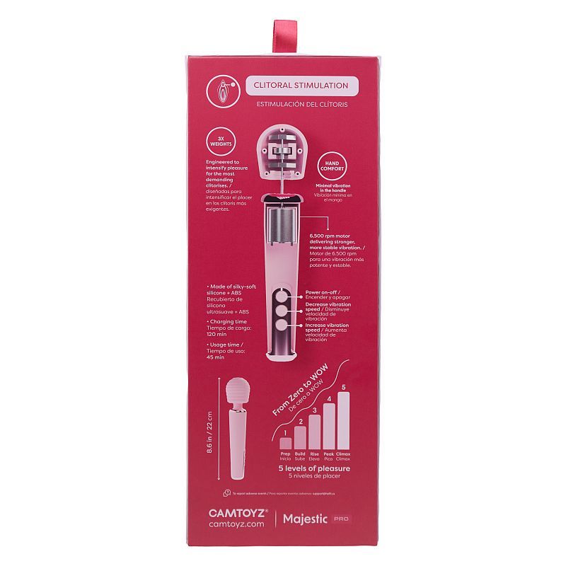 Intense App Controlled Wand Vibrator CAMTOYZ