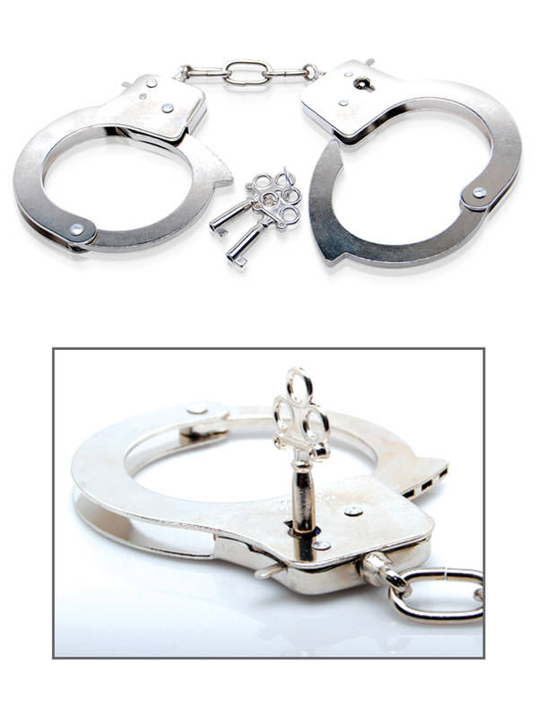Fetish Fantasy Series Limited Edition Metal Handcuffs - Metal Handcuffs Pipedreams