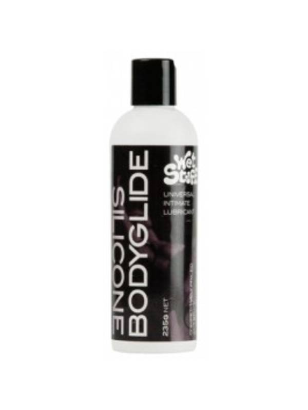 Wet Stuff Premium - 235g Disk Top - Silicone Lubricant - 235 gram Bottle Wet Stuff