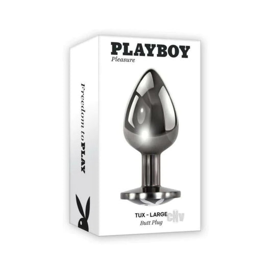 Playboy Pleasure Tux Large Butt Plug  - Club X