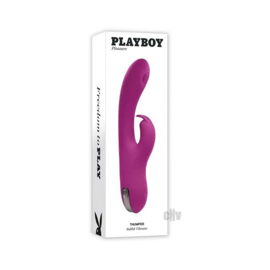 Playboy Pleasure Thumper Rabbit Vibrator - Club X