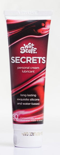 Wet Stuff Secrets 90g Tube Lubricant Default Title - Club X