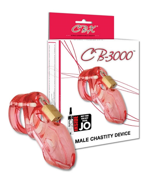 Cb 3000 Pink - Male Chastity Cock Cage Kit  - Club X