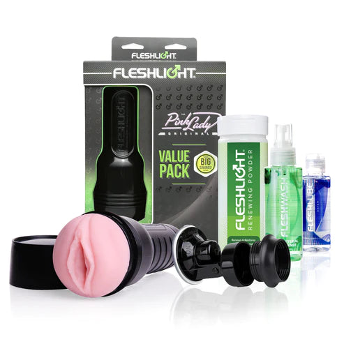 Fleshlight Pink Lady Value Pack Masturbator - Club X