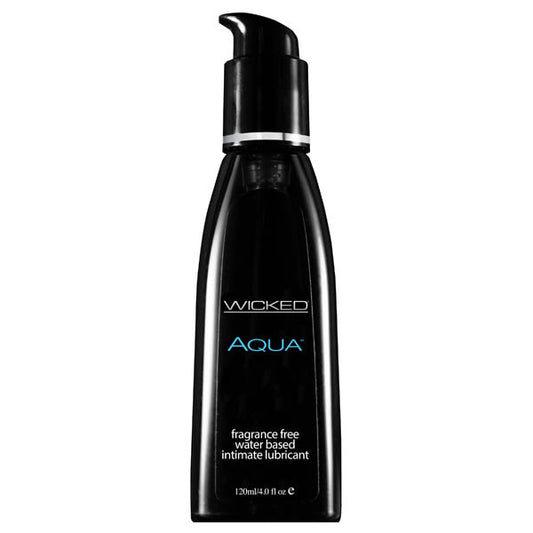 Wicked AQUA Unscented Lubricant - 120ml - Club X