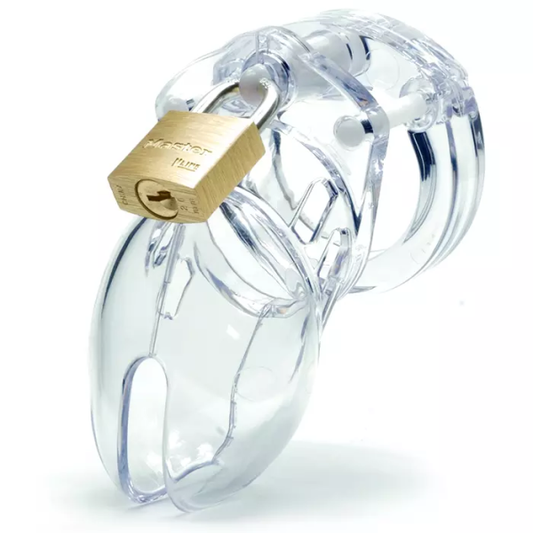 Cb 6000S Clear - Male Chastity Cock Cage Kit  - Club X
