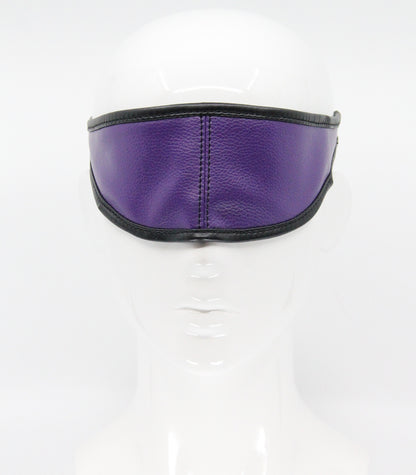 Bli002 Mouldable Total Block Out Blindfold Purple - Club X