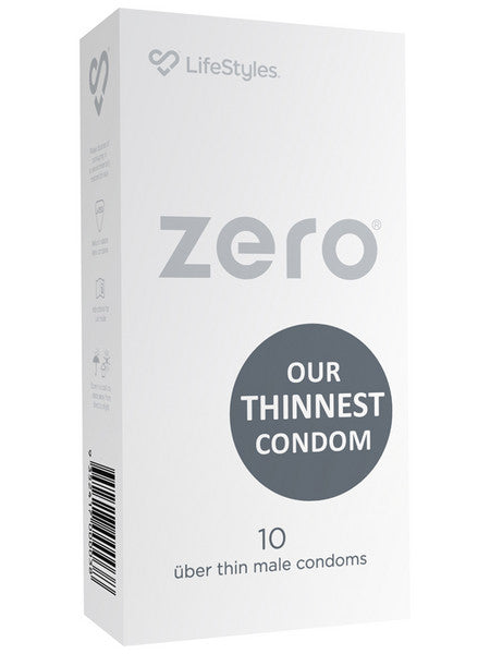 Lifestyles Healthcare Zero Uber Thin 10s Condoms - Club X