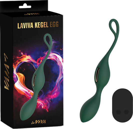 Laviva Kegel Egg W/ Remote Control - Teal  - Club X