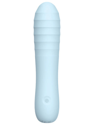 Soft By Playful Posh - Rechargeable Vibrator Blue - Club X