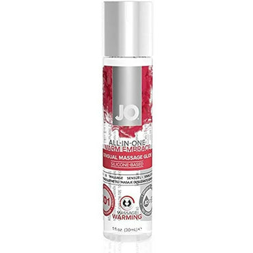 JO Silicone Warming Massage Glide 30ml - Club X