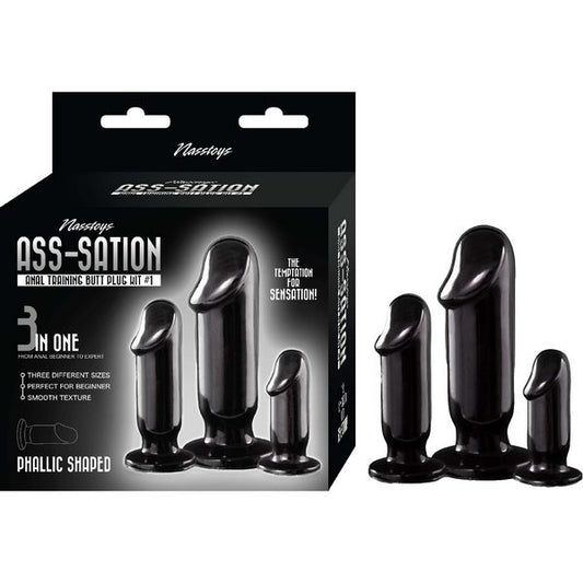 ASS-SATION Training Butt Plug Kit no.1 - ClubX