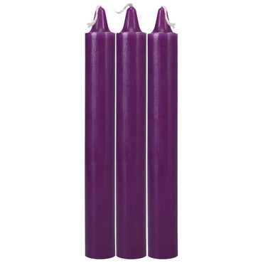 Japanese Drip Candles - Purple - Purple 3-Pack Doc Johnson