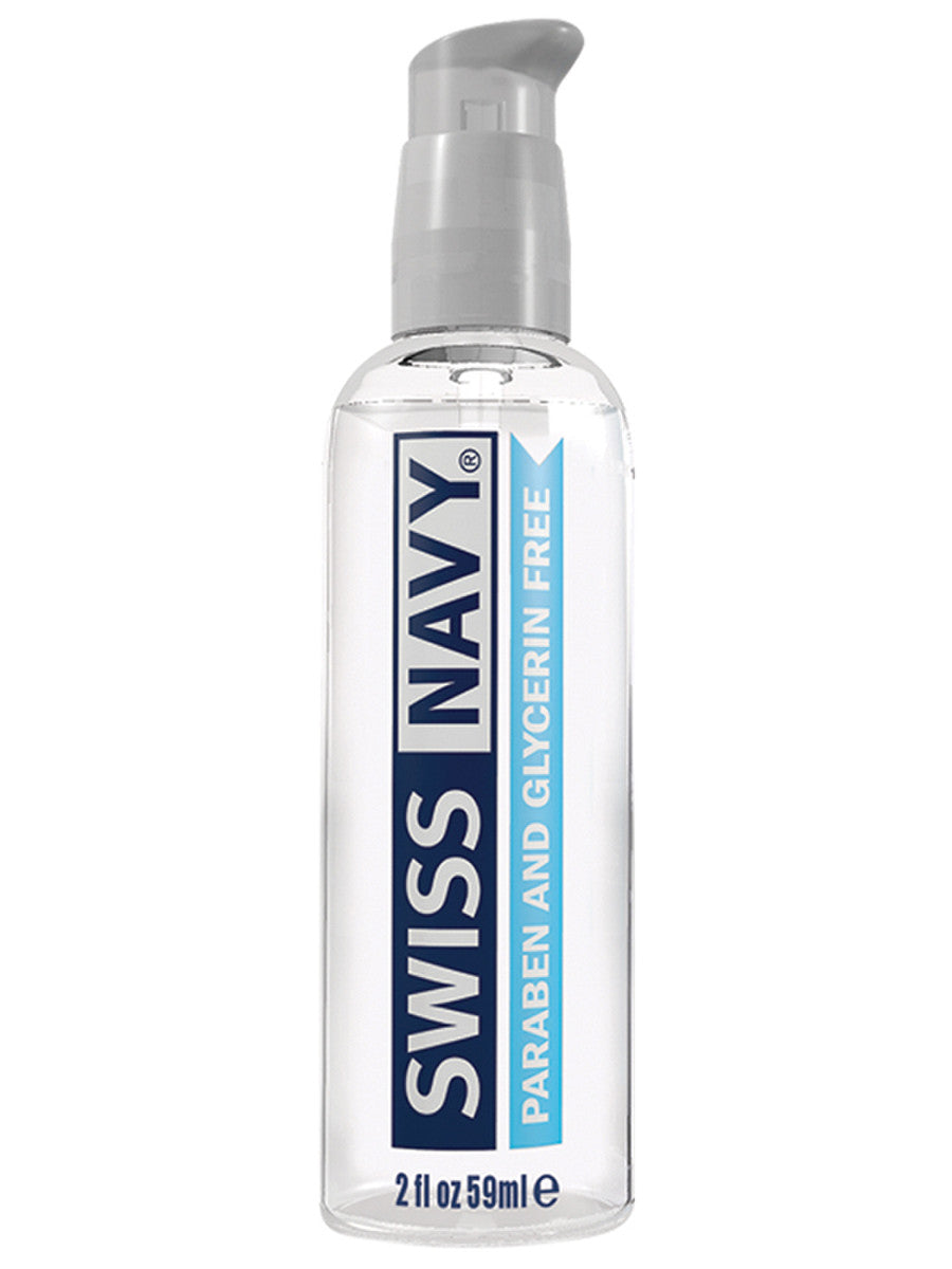 Swiss Navy 2Oz Lubricant Paraben & Glycerin Free Water Based  - Club X