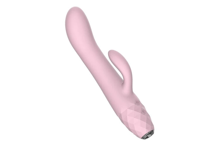 Playful Diamonds The Baroness - Rechargeable Rabbit Vibe Pink - Club X
