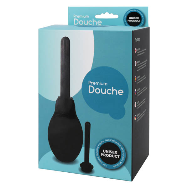Premium Douche - Black Unisex Douche - 370 ml Capacity Seven Creations