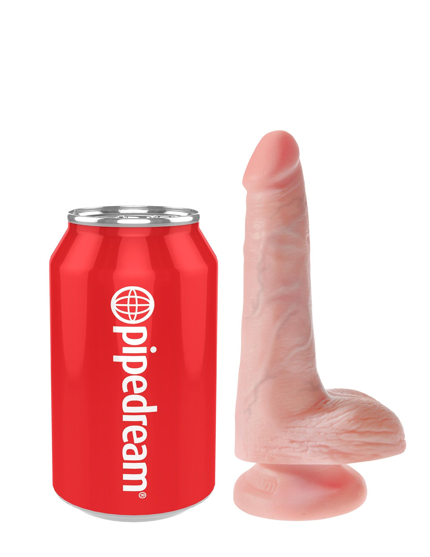 King Cock 6'' Cock with Balls - Flesh 15.2 cm Dong Pipedreams