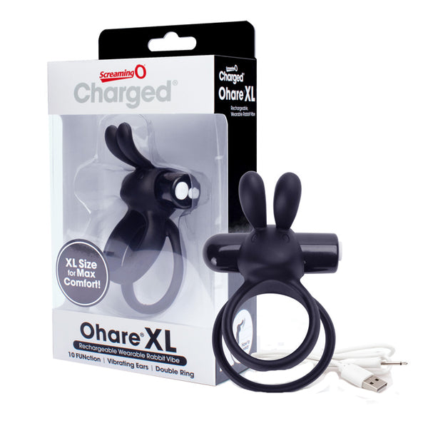 Screaming O Ohare XL Cock Ring Black - Club X