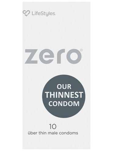 Lifestyles Healthcare Zero Uber Thin 10s Condoms - Club X