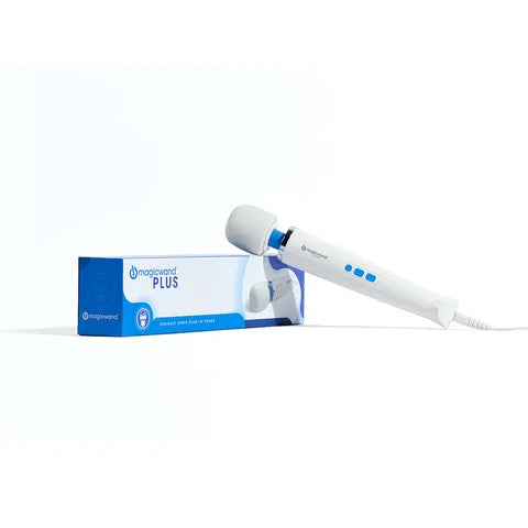 Magic Wand Plus White Mains Powered Massage Wand - Club X