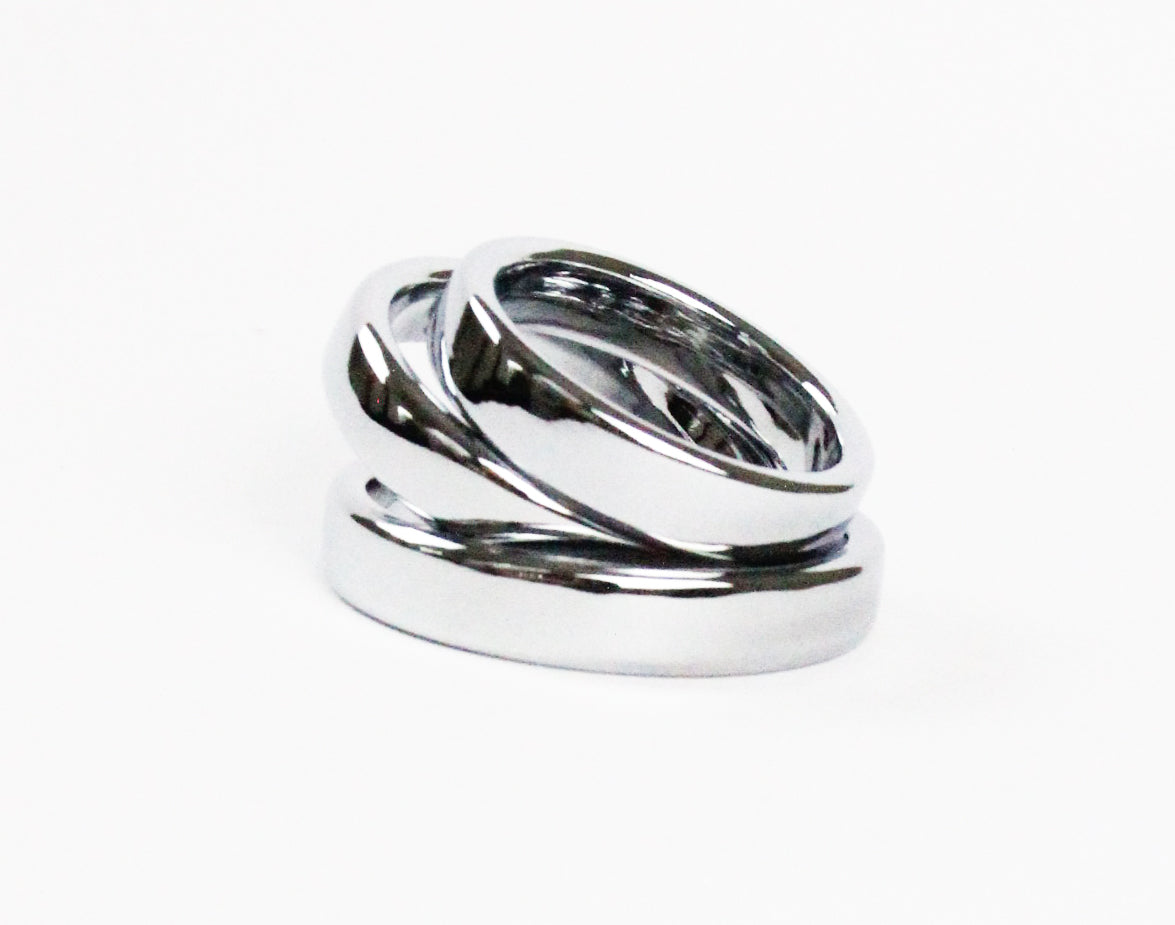 Rin016 Stainless Steel Fat Boy Cock Ring 45Mm  - Club X
