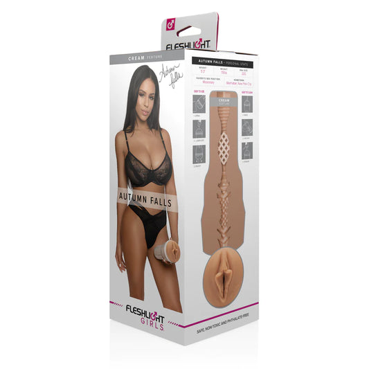 Fleshlight Girls Autumn Falls Cream Signature Vagina - Club X