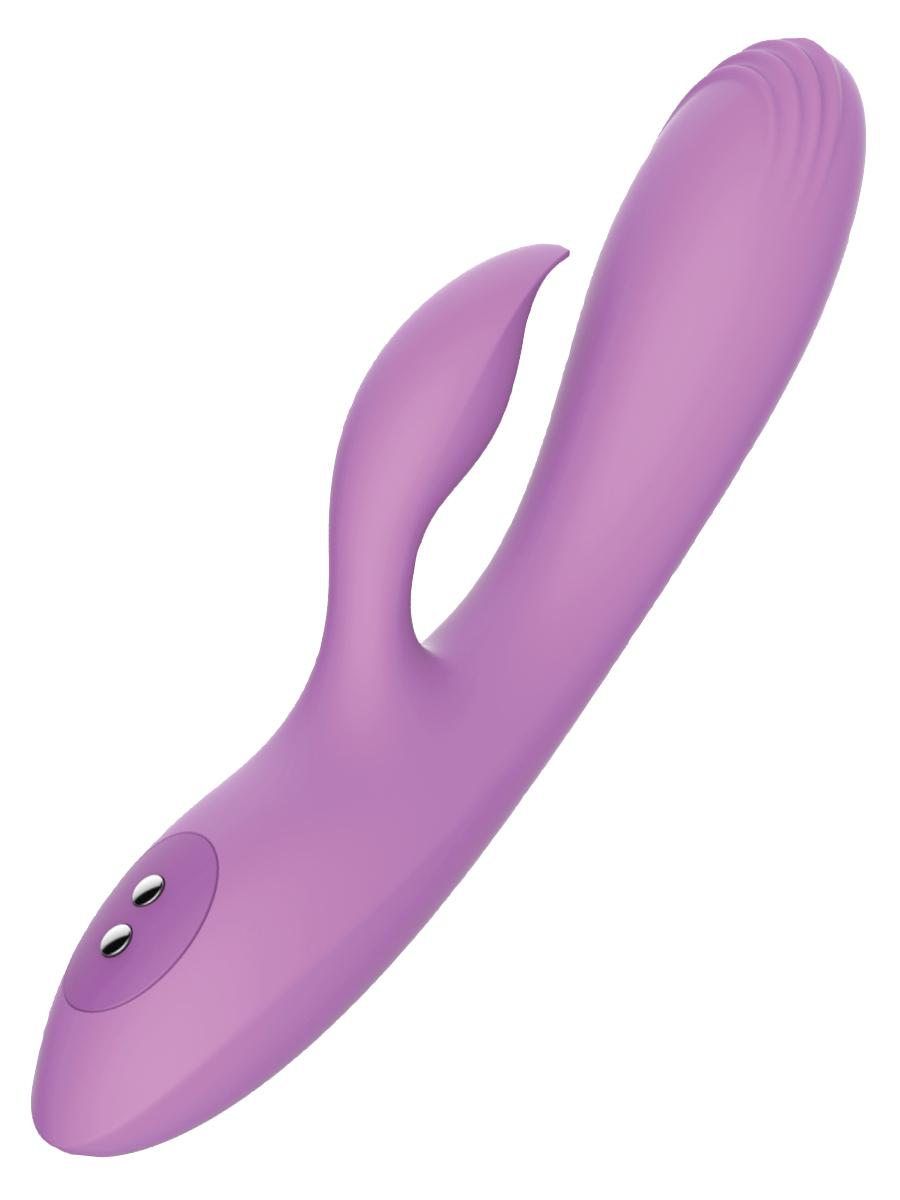 Soft by Playful Cherish - Rechargeable Rabbit Vibrator Purple Playful