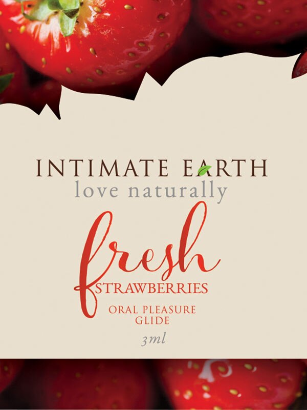 Fresh Strawberry 3ml Foil Intimate Earth