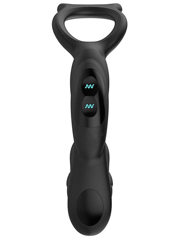 SIMUL8 Vibrating Dual Motor Anal Cock and Ball Toy Nexus