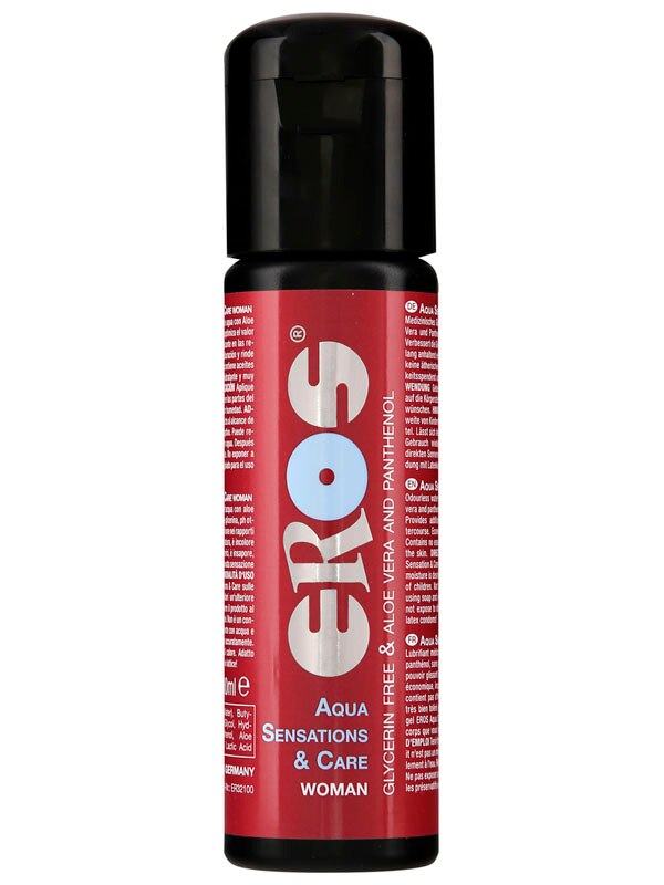 Eros Aqua Sensation And Care Water Based Skin Friendly Unique Lubricant - 100 ml Eros