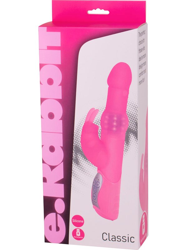 e.rabbit Classic Rabbit Vibrator (Pink) Seven Creations