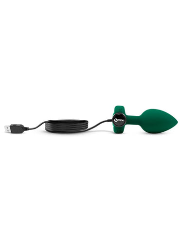 b-Vibe Vibrating Jewels Remote Control Plug M/L Emerald B-Vibe