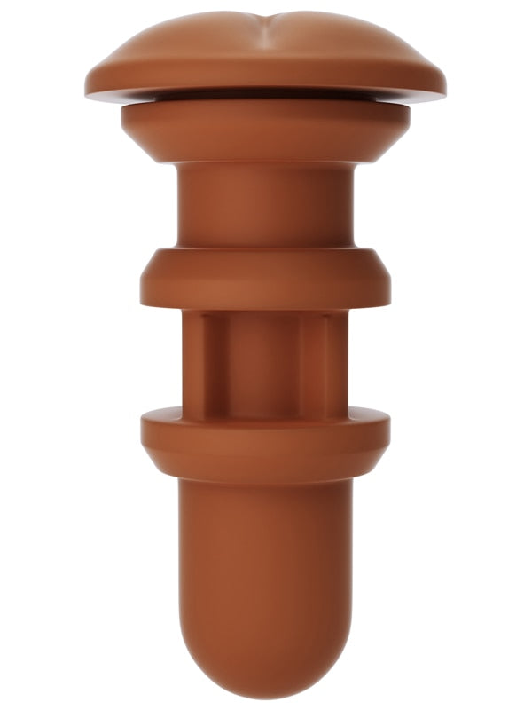Autoblow A.I. Silicone Anus Sleeve - Brown Club X