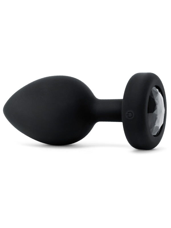 b-Vibe Vibrating Jewel Plug XXL Black B-Vibe