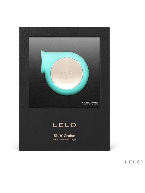 Sila Cruise Powerful Stimulation Vibration Enhanced Massager Waterproof Gentle Waves - Aqua Lelo