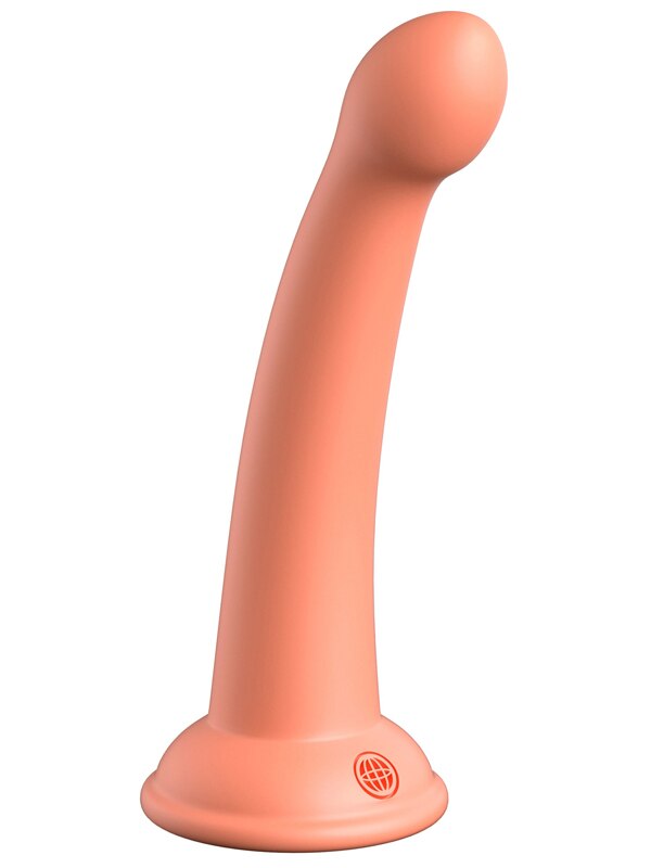 Dillio Platinum Secret Explorer 6in Peach Dildo Pipedreams