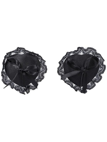 Lace Nipple Pasties In A Bag Black Doc Johnson