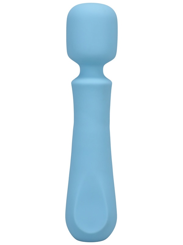 RITUAL Euphoria Rechargeable Silicone Wand Vibe Blue Doc Johnson